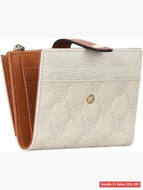 Slim RFID Blocking Bifold Wallet with Zipper Coin Purse